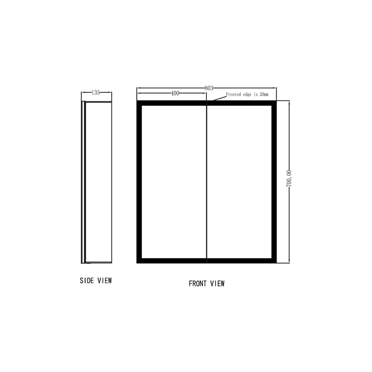 Mia LED Cabinet