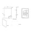 Scudo Alfie Soft Edge LED Mirror Black 500×700