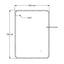 Scudo Vivid LED Mirror 700 x 500mm