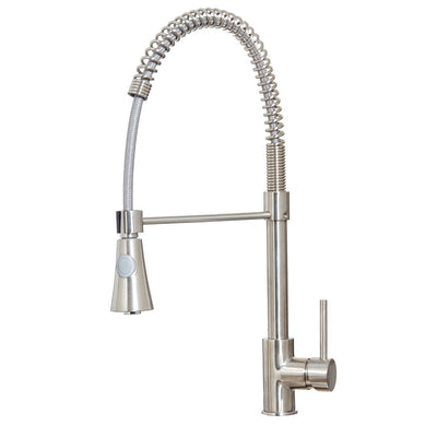 Scudo- Tirare Kitchen Tap – Brushed Nickel