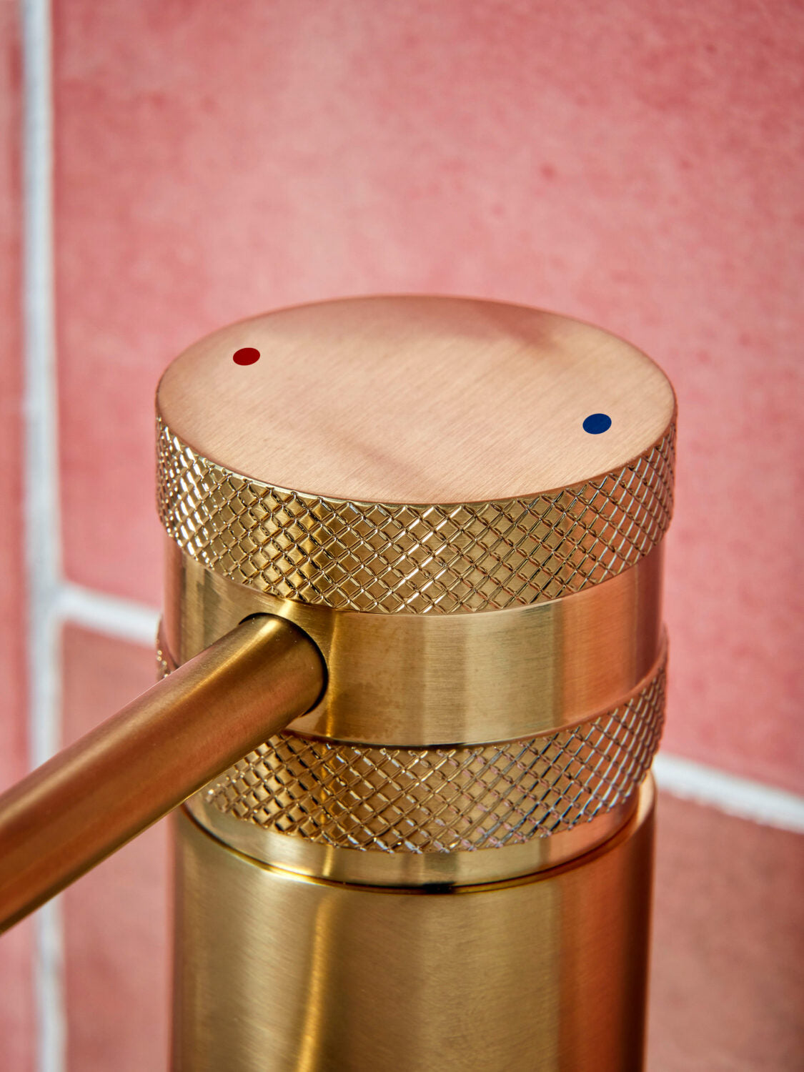 Scudo Core Mono Basin Mixer - Brushed Brass