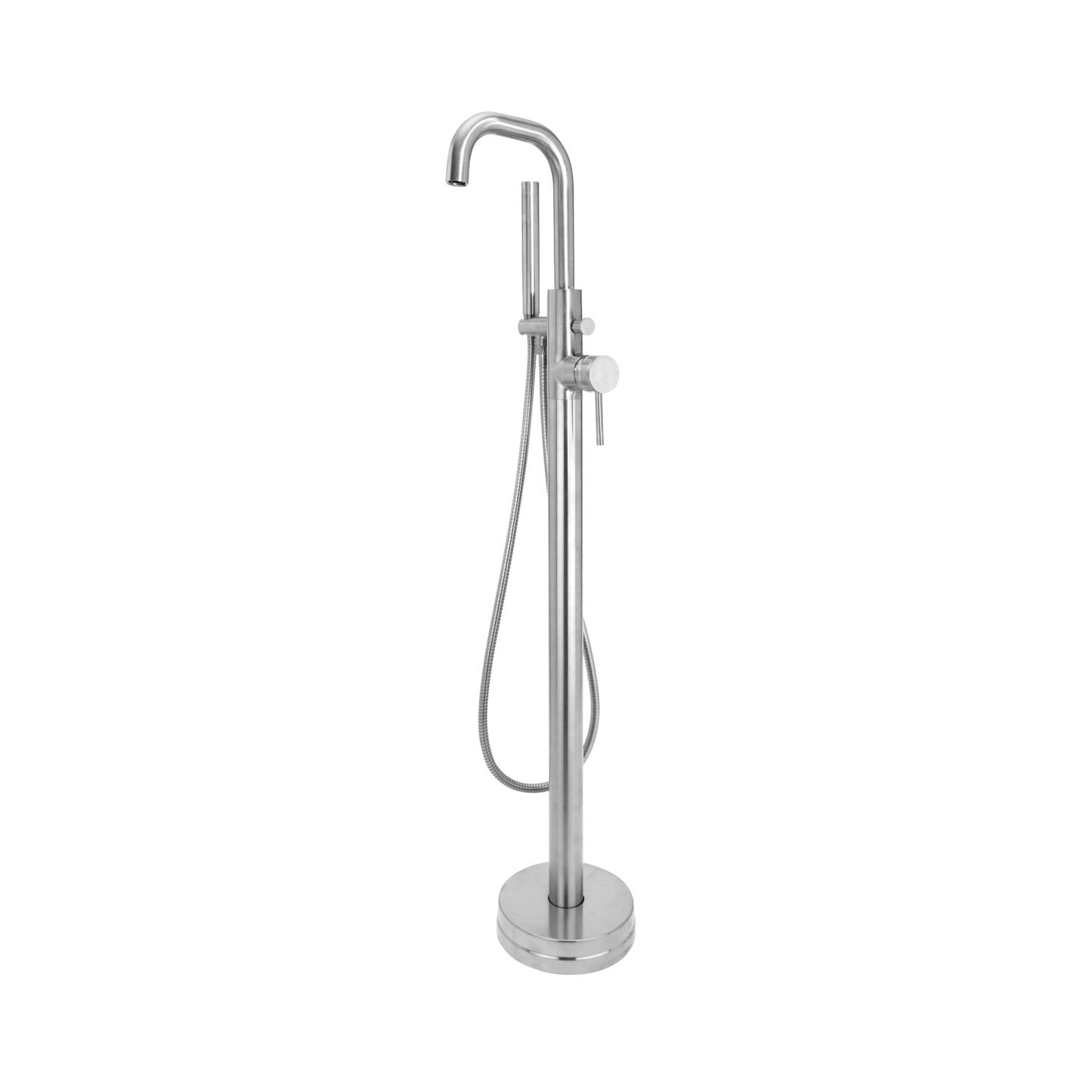 Scudo Core Freestanding Bath Shower Mixer - Chrome