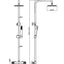 Scudo Core Round Rigid Riser Shower