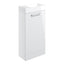 Principle 410mm Floor Standing Basin Unit & Close Coupled Toilet Pack
