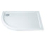 Scudo - Shires Offset Quad Shower Tray LH & Fast Flow Waste