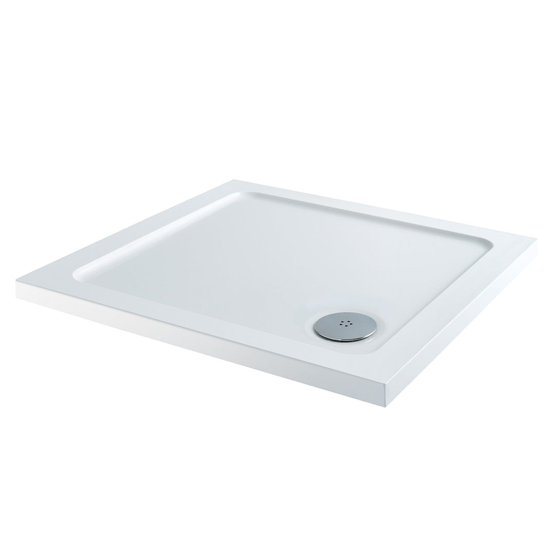 Scudo - Shires Square Shower Tray & Fast Flow Waste