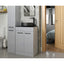 Principle 350mm Floor Standing 2 Door Tall Unit - White Gloss