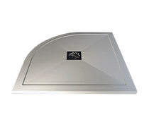 25mm Ultra-Slim 1200 x 900mm Offset Quadrant Tray & Waste (LH)