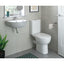 Tuscany 450x400mm 1TH Basin & Full Pedestal