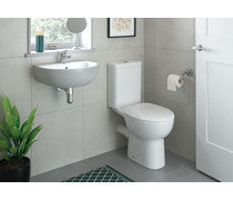 Tuscany 450x400mm 1TH Basin & Full Pedestal