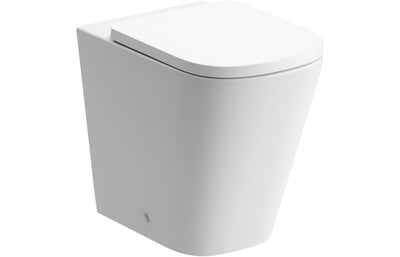 Tamarind Rimless Back To Wall Comfort Height WC & Soft Close Seat