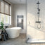 Aqualisa AQ150 Cool Touch Round shower column (inc Fixing Kit) HP - Matt Black
