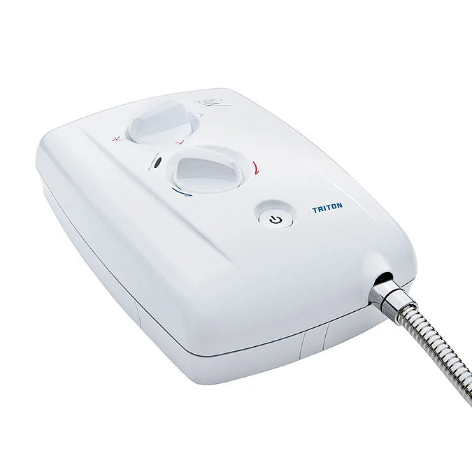 Triton T80ZFF Electric Shower - White/Chrome